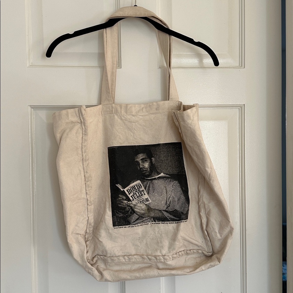 Vacancy Projects Drake Merch Tote Reading book bag